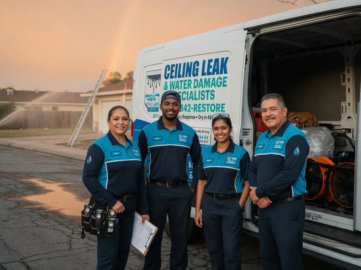 Ceiling Leak Cleanup company in Moffit, ND